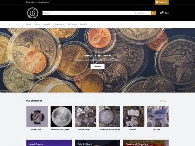 integritycoinstore.com snapshot