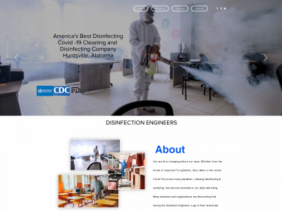 www.disinfectionengineers.com snapshot