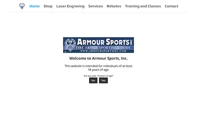 armoursportsinc.com snapshot