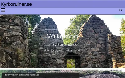 kyrkoruiner.se snapshot
