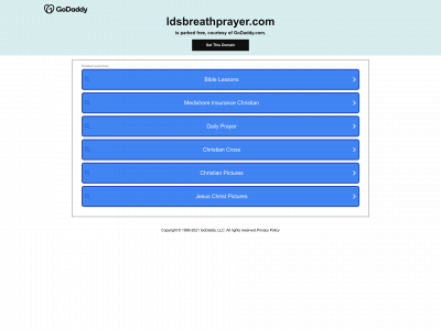ldsbreathprayer.com snapshot