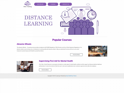 arko-elearning.com snapshot