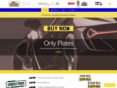 onlyplates.co.uk snapshot
