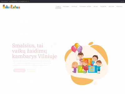 smalsius.lt snapshot