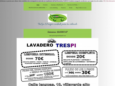 trespicarcare.com snapshot