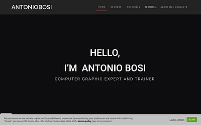 antoniobosi.com snapshot
