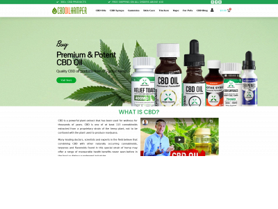 www.cbdoilhamper.com snapshot
