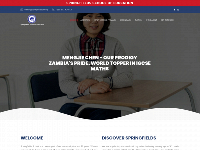 springfieldseducation.org snapshot