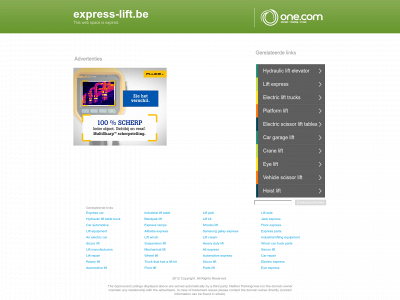 express-lift.be snapshot