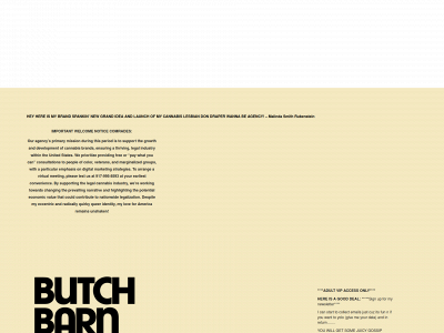 butchbarnmedia.com snapshot