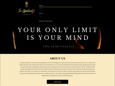 theofficialspiritualist.com snapshot