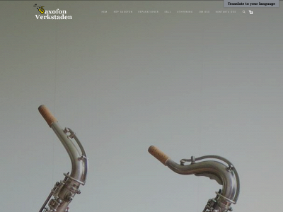 saxofonverkstaden.se snapshot