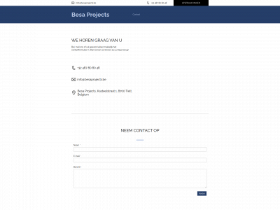 besaprojects.be snapshot
