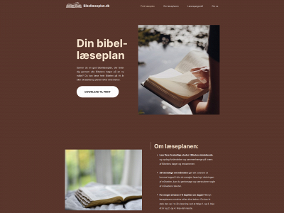 bibellæseplan.dk snapshot
