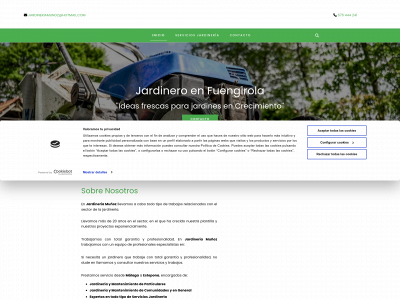 www.jardineriamuñoz.com snapshot