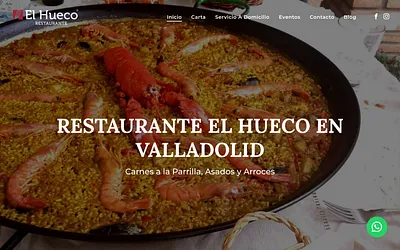 restauranteelhueco.es snapshot