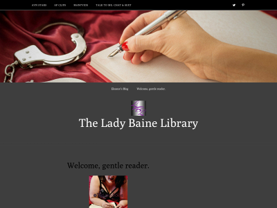 theladybainelibrary.com snapshot