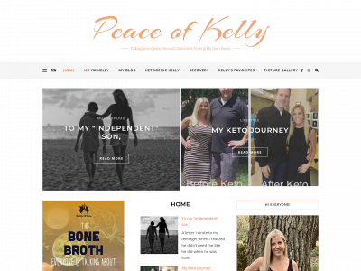 peaceofkelly.com snapshot