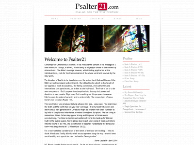 psalter21.com snapshot