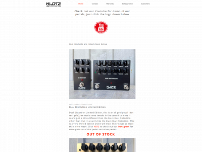 klotzamplification.se snapshot