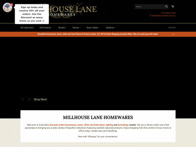 www.millhouselane.com.au snapshot