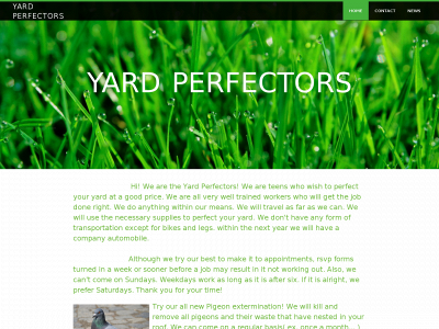 yardperfectors.weebly.com snapshot
