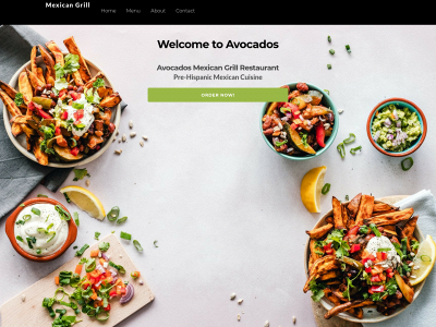 avocadosmexicangrill.com snapshot