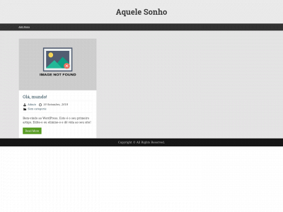 aquelesonho.com snapshot