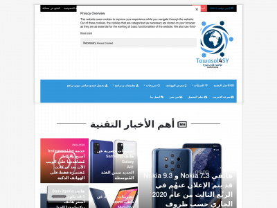 tawasol4sy.org snapshot