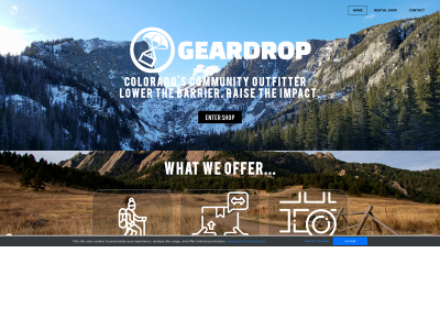 www.geardrop.me snapshot