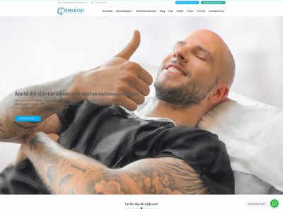 swedishhairclinic.se snapshot