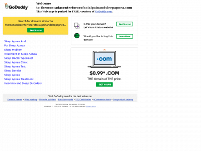 themoncadacenterfororofacialpainandsleepapnea.com snapshot