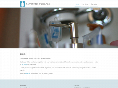 www.suministrosplanaalta.es snapshot