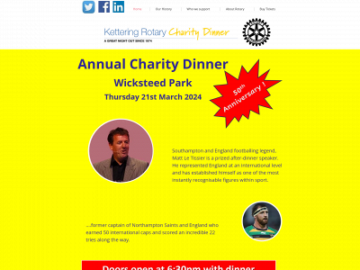 ketteringcharitydinner.co.uk snapshot