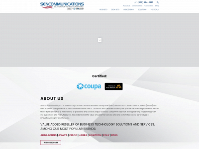 www.sencomm.com snapshot