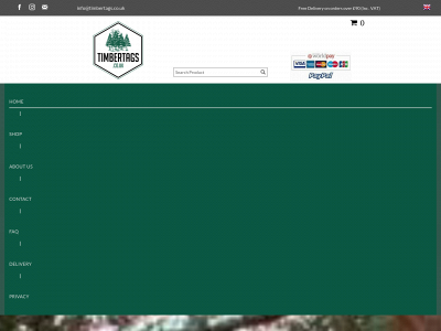 timbertags.co.uk snapshot