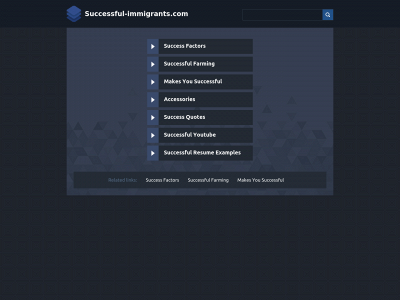 successful-immigrants.com snapshot