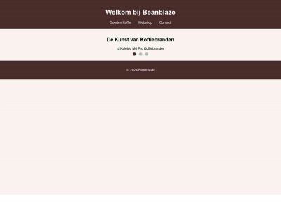 beanblaze.nl snapshot