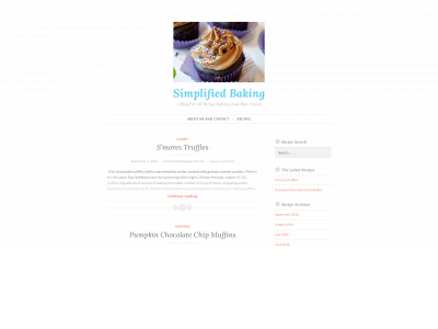 simplifiedbaking.com snapshot