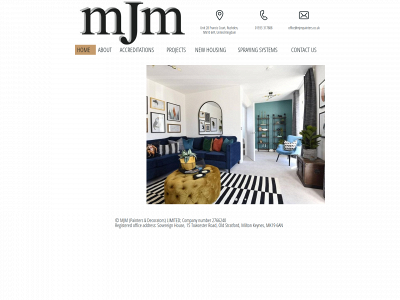mjmpainters.co.uk snapshot