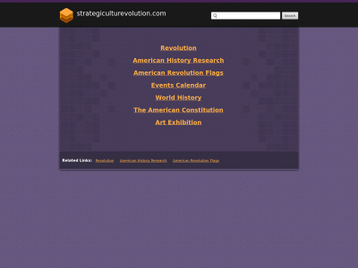 strategiculturevolution.com snapshot