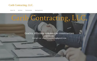 caribcontracting.com snapshot
