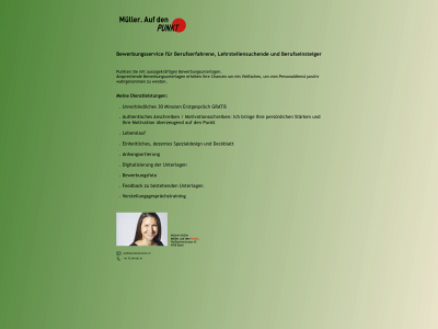 m-aufdenpunkt.ch snapshot