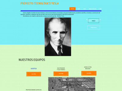 proyectotesla.com snapshot