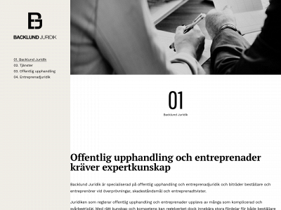 backlundjuridik.se snapshot