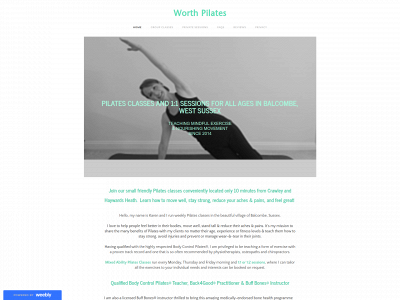 worthpilates.weebly.com snapshot
