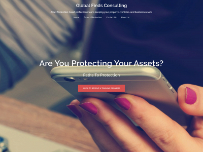 globalfindsconsulting.com snapshot