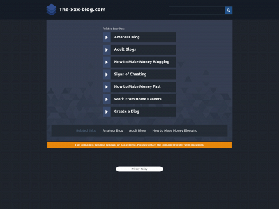 the-xxx-blog.com snapshot