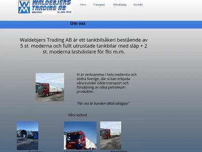 waldebjers.se snapshot