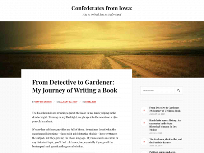 confederatesfromiowa.com snapshot